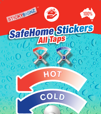 SafeHome Stickers- All Taps